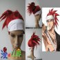 Bleach abarai renji Cosplay Wig