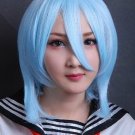 30cm Short Hair Ayanami Rei Ice Blue Cosplay Wig