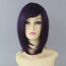 30cm Short Hair Purple Cosplay Wig