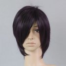 30cm Short Hair Saito Hajime Atropurpureus Cosplay Wig