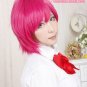 30cm Short Hair Oginome Momoka Cherry Red Cosplay Wig