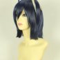 30cm Short Hair Takanashi Rikka Blue Black Mix Cosplay Wig