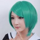 30cm Short Hair Vocaloid Miku Green Cosplay Wig