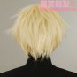 30cm Perk Hair Arthur Kirkland Watanuki Banri Light Golden Cosplay Wig
