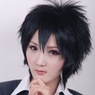 30cm Perk Hair Emiya Kiritsugu Black Cosplay Wig
