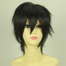 30cm Perk Hair Sword Art Online kirigaya kazuto Black Cosplay Wig