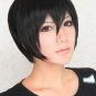 30cm Perk Hair Durarara Orihara Izaya Black Cosplay Wig
