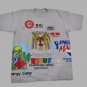 Silkscreen and Patch type Tshirt