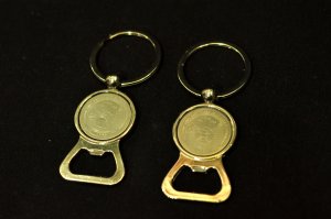Gold keychains