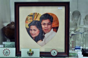 Heart and Rectangle shape