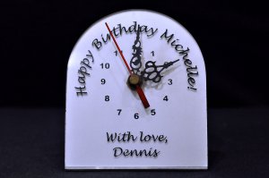 Glass Clock