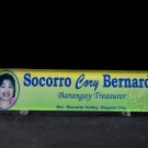Rectangular Acrylic Table Signage