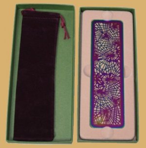 Irid.Zentrum StudiosTiffany PINE NEEDLE Bookmark boxed