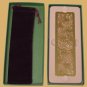 Zentrum Studios Tiffany PINE NEEDLE Gold Bookmark boxed