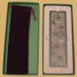 Zentrum Tiffany Studios PINE NEEDLE Silver Bookmark bx