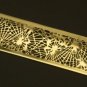 Zentrum Studios Tiffany PINE NEEDLE Gold Bookmark