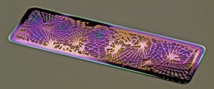 Irid.Zentrum StudiosTiffany PINE NEEDLE Metal Bookmark