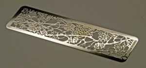 Zentrum Tiffany Studios  Grapevine Silver Bookmark