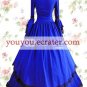 Sapphire Floor Length Classic Lolita Dress
