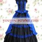 Royal Blue And Black Bandage Classic Lolita Dress
