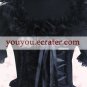 Gothic Black Short Sleeves Lolita Dress2