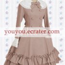 Classic Long Sleevs Double Breasted Bow  Lolita Dress