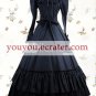 Black Long Sleeves Ruffled Double-layer Bow  Classic Lolita Dress