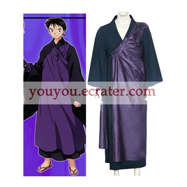 InuYasha Miroku Cosplay Costume