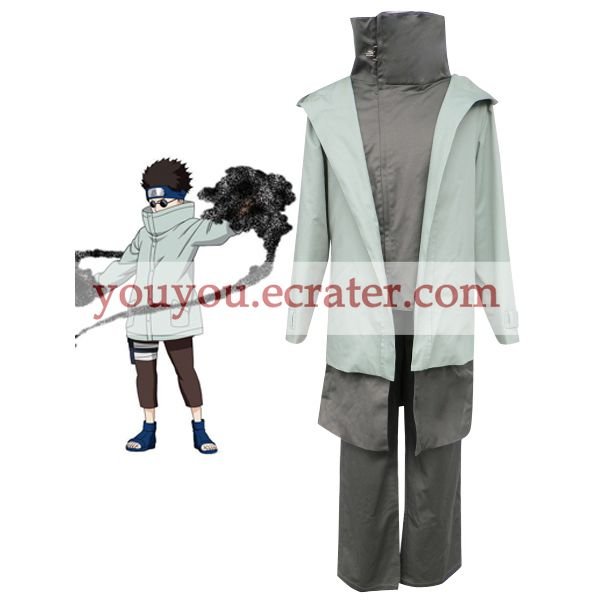 Naruto Shino Cosplay Costume