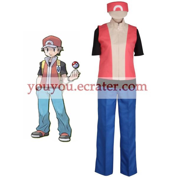 Pokemon Ash Ketchum Cosplay Costume