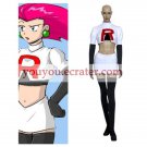 Pokemon Team Rocket James Cosplay Costume