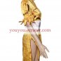 Street Fighter Chun-Li Yellow Cosplay Costume