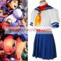 Street Fighter Sailor Suit Halloween Cosplay Costume