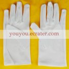 white Costume short Gloves