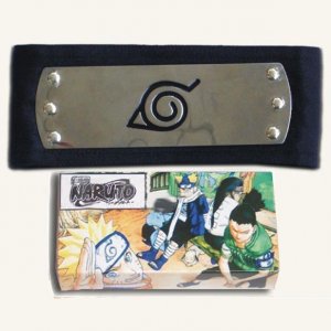 Black,Leaf Village from Naruto