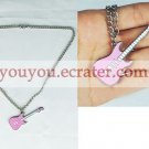 Azusa Guitar (Necklace Pink) from K ON