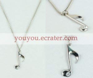 Music Note Necklace from Vocaloid