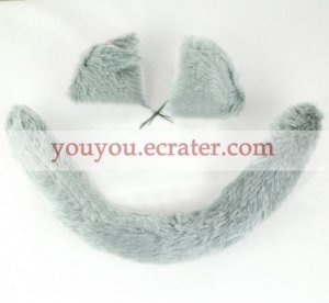 Cat Ears Tail (Grey Set) from Tokyo Mew Mew