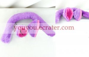 Cat Ears Tail (Purple Tails Set) from Tokyo Mew Mew