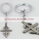 07 Ghost Key Ring (Cross)