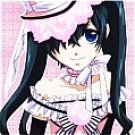 Ciel Wig (Female,Grey) from Kuroshitsuji