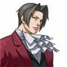 Edgeworth Wig from Ace Attorney