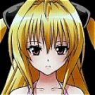 Golden Darkness Wig from To Love Ru