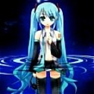 Miku Wig (Green) from Vocaloid
