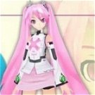 Miku Wig (Sakura) from Vocaloid