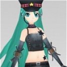 Miku Wig (Straight, Lake Blue) from Project DIVA