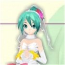Miku Wig (White Wedding Dress) from Project DIVA