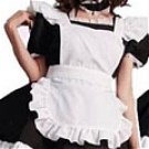black and white Maid Costume (1)