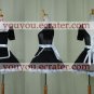 white and black Maid dress