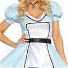 blue and white Maid dress (97)